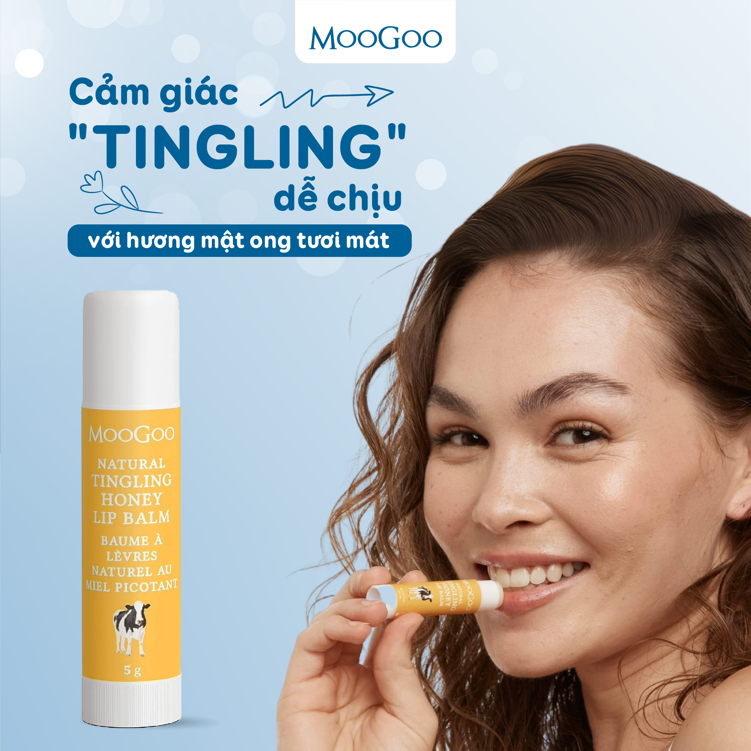 Mô tả Son dưỡng thuần chay làm mềm và dưỡng ẩm môi MooGoo Úc cho trẻ em, da nhạy cảm - 2