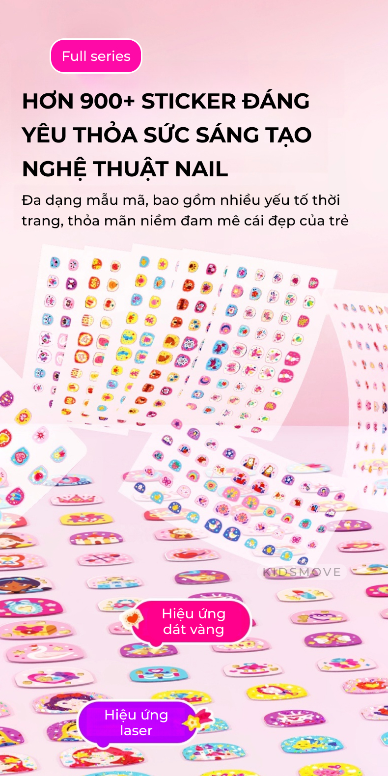 Sticker dán móng tay Mideer 2