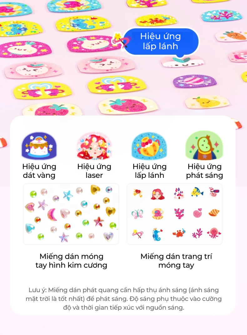 Sticker dán móng tay Mideer 3