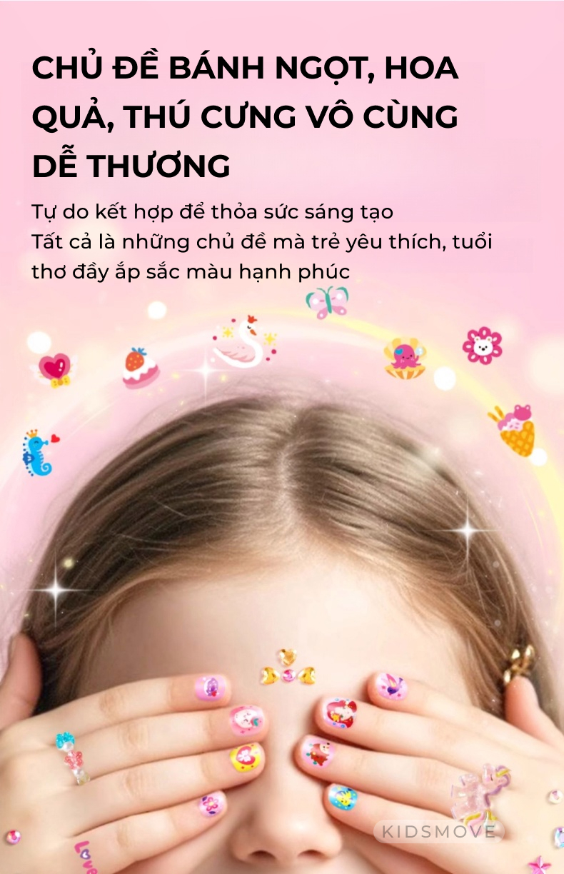 Sticker dán móng tay Mideer 4