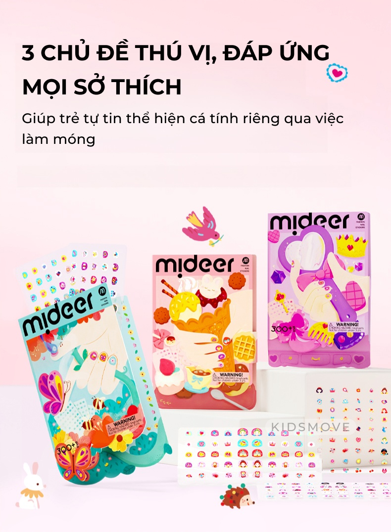 Sticker dán móng tay Mideer 10