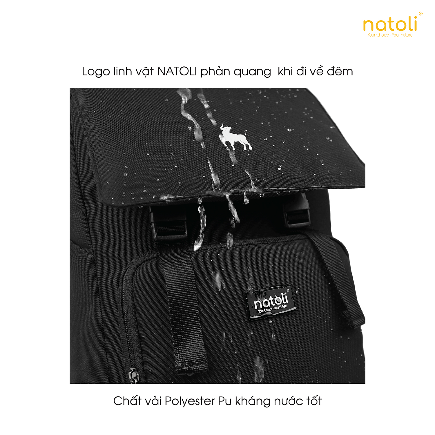 Balo Laptop Chống Sốc NATOLI B23 - Hình ảnh 6