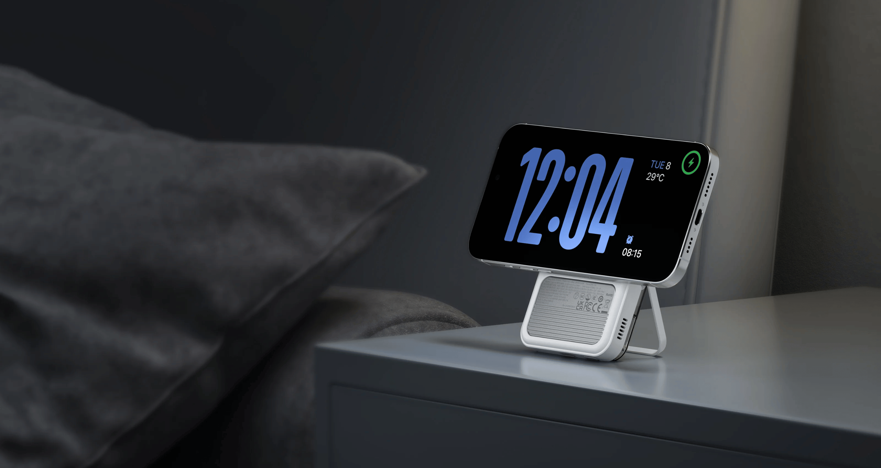 Mô tả Sạc Dự Phòng Sharge ICEMAG 2 Qi2 10.000mAh Không Dây 15W USB-C 30W Quạt Tản Nhiệt RGB Chủ Động - Hàng Chính Hãng - 7