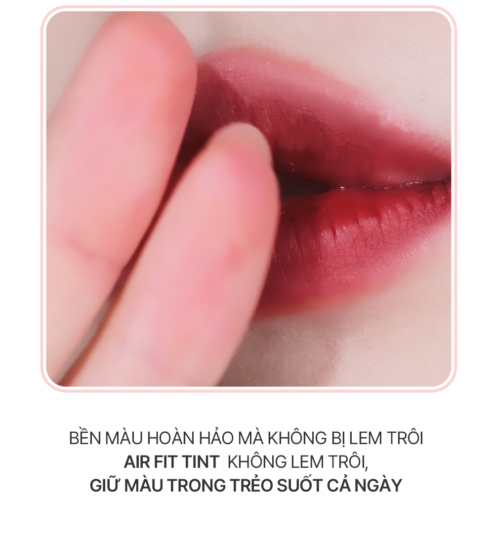 Mô tả Son tint lì Bbia Air Fit Tint (4g) - 7