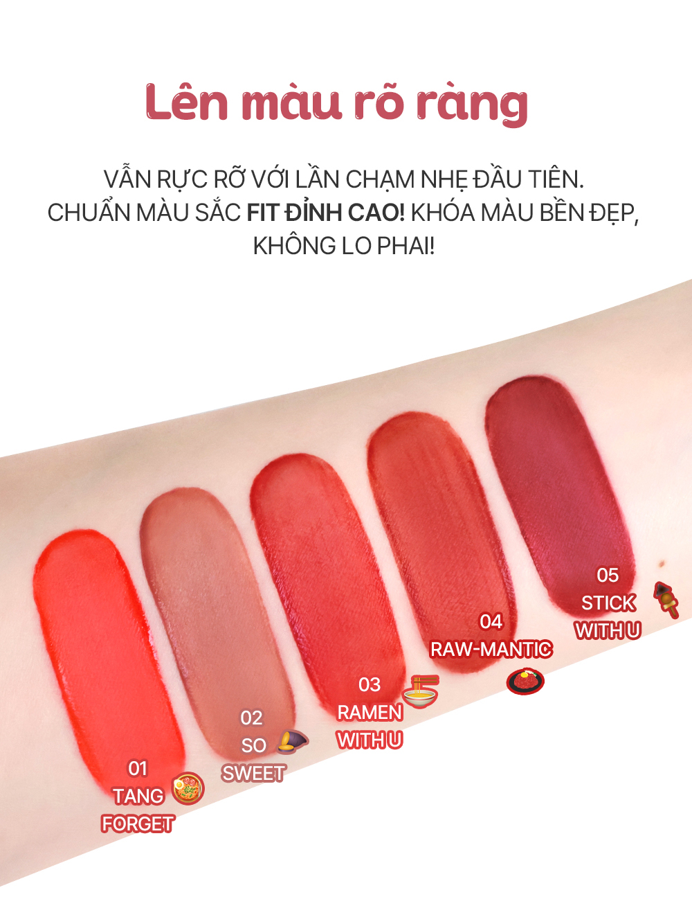 Mô tả Son tint lì Bbia Air Fit Tint (4g) - 11