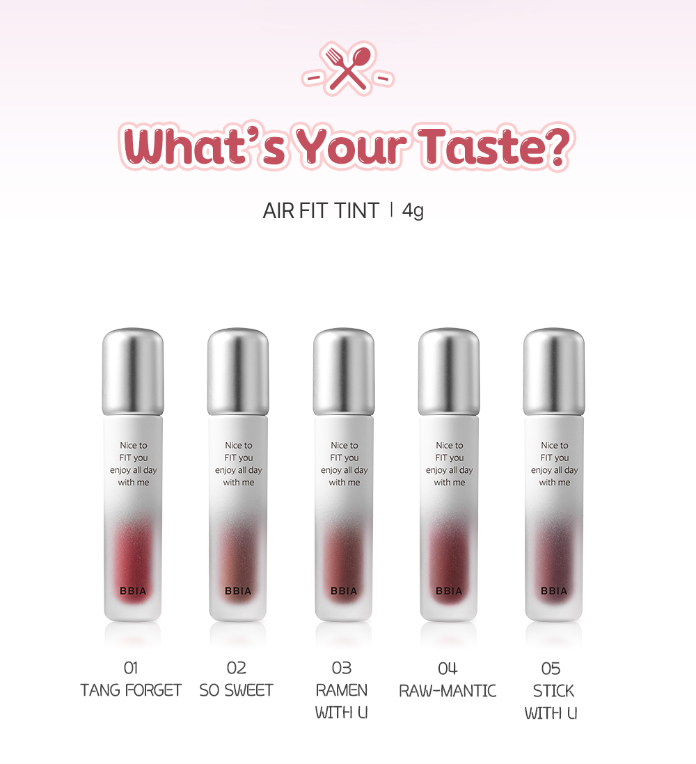 Mô tả Son tint lì Bbia Air Fit Tint (4g) - 2