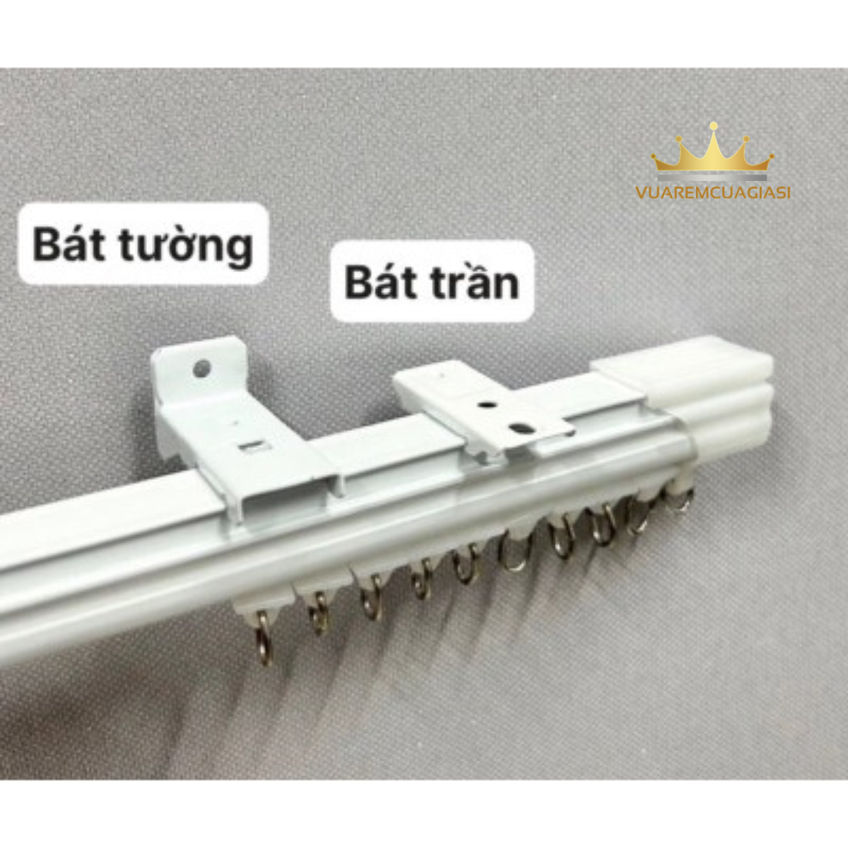 [THANH TREO RÈM PHỤ KIỆN ĐẦY ĐỦ ] - Thanh treo nhôm sơn tĩnh điện ...