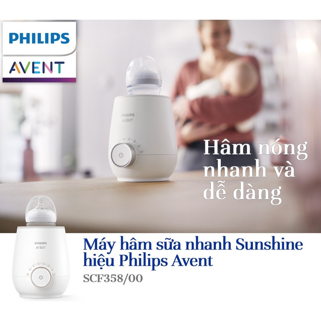 Mô tả Philips Avent Máy Hâm Sữa Và Thức Ăn Siêu Tốc Bằng Điện - 1