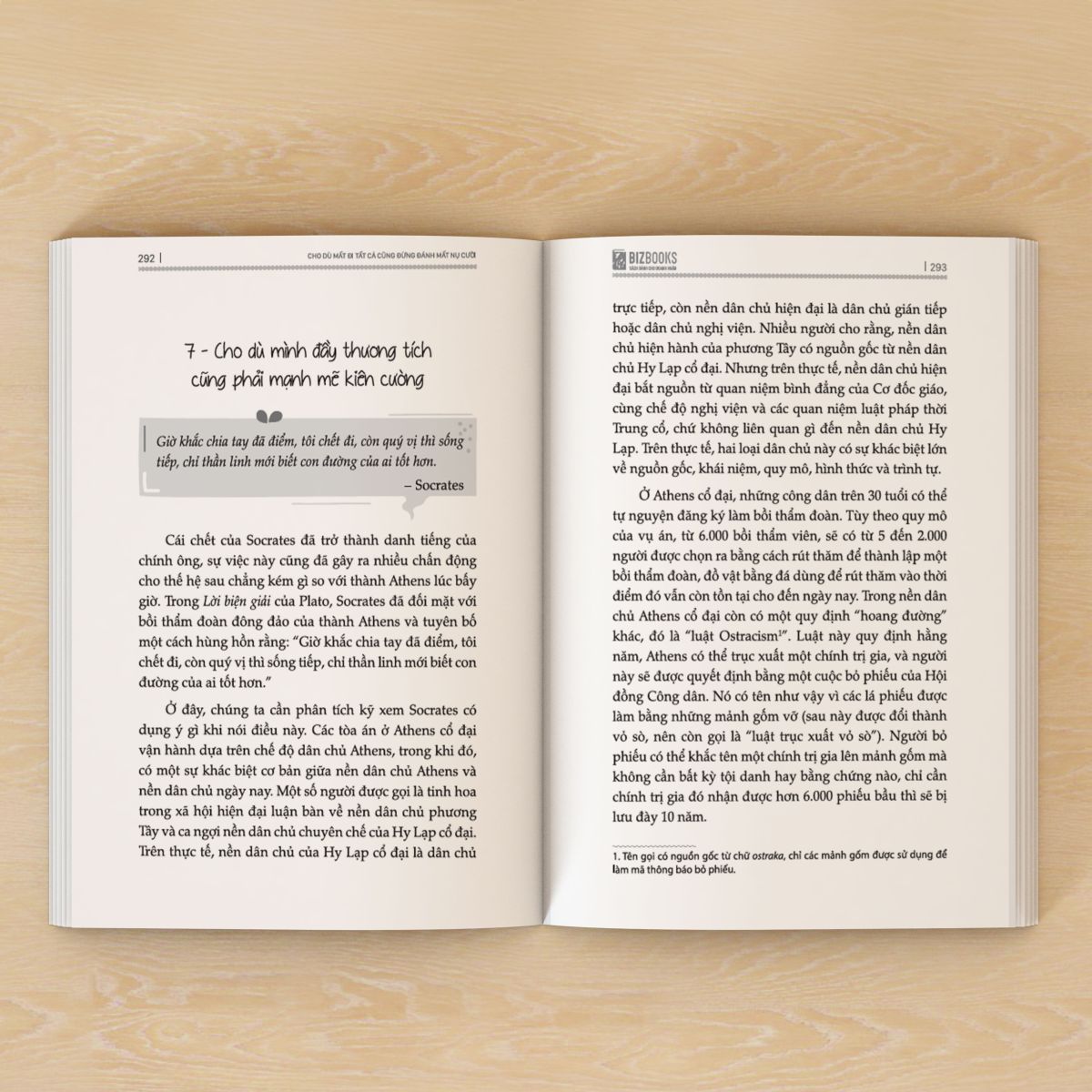 Mô tả Sách Người Ưu Tú Nhất Chính Là Bản Thân Bạn: Hành Trình Khám Phá Bản Thân Cùng Socrates - Bizbooks - 5