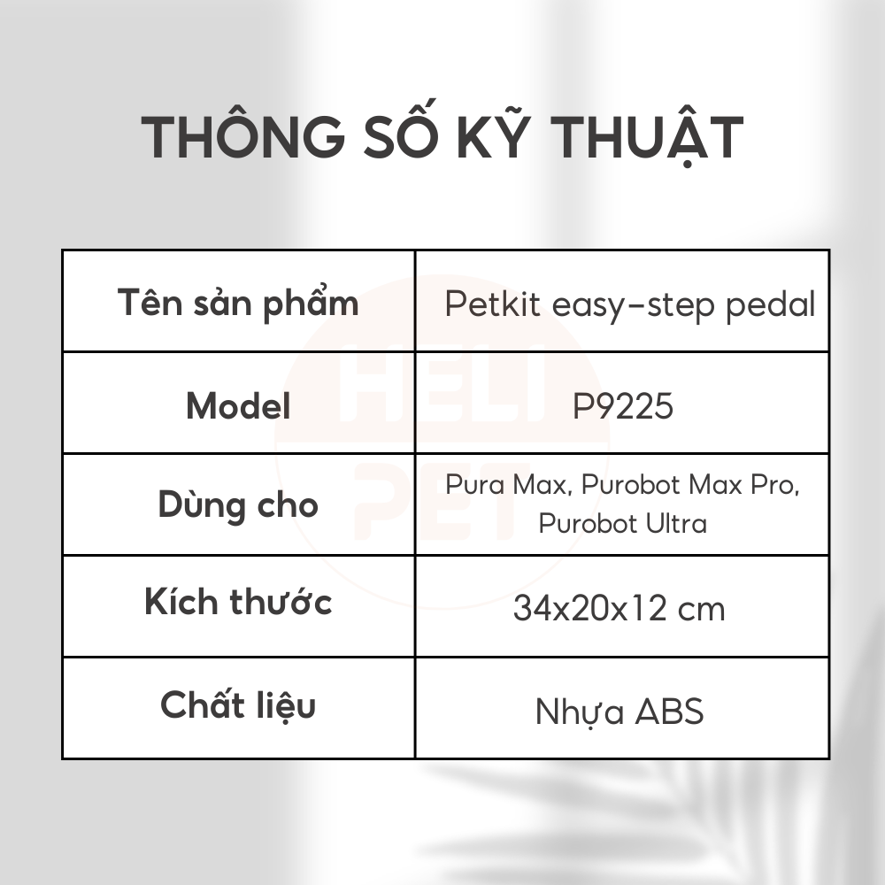 Mô tả Bậc Thang Chống Văng Cát PETKIT Easy-Step Pedal - Dùng Cho Máy Vệ Sinh Tự Động Cho Mèo PETKIT - 3