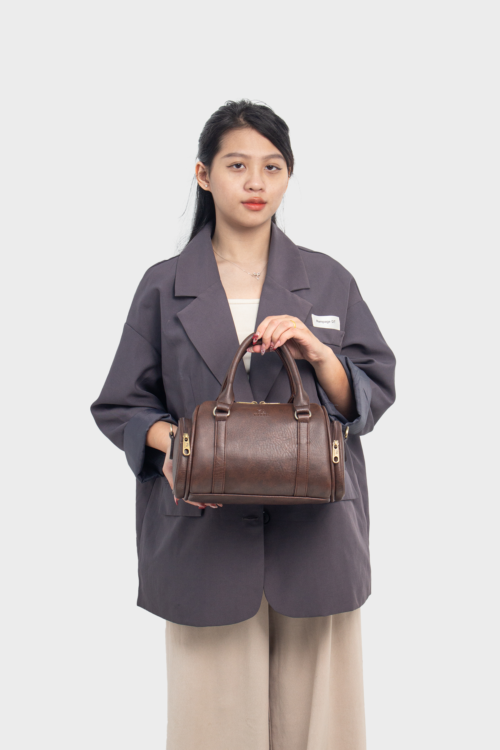 Mô tả Túi trống mini đeo chéo thời trang Fadoda FTR1 - 2