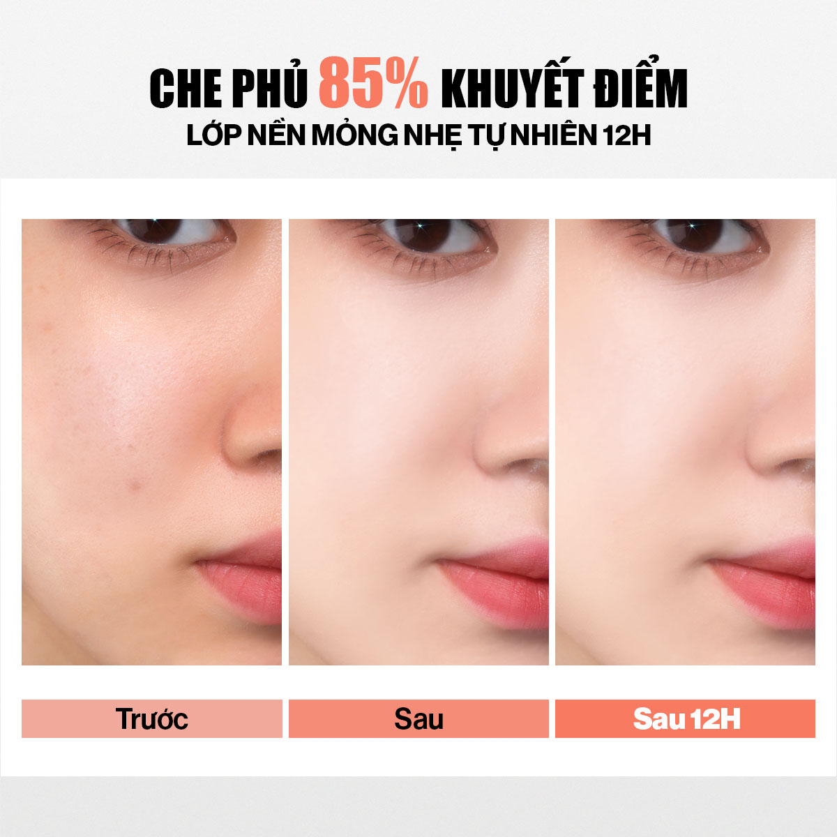 Mô tả Combo Glamrr Q Cushion &  Xịt Khóa Nền Cố Định Glamrr Q Vegan Super Stay Makeup Fixer 50ml - 4