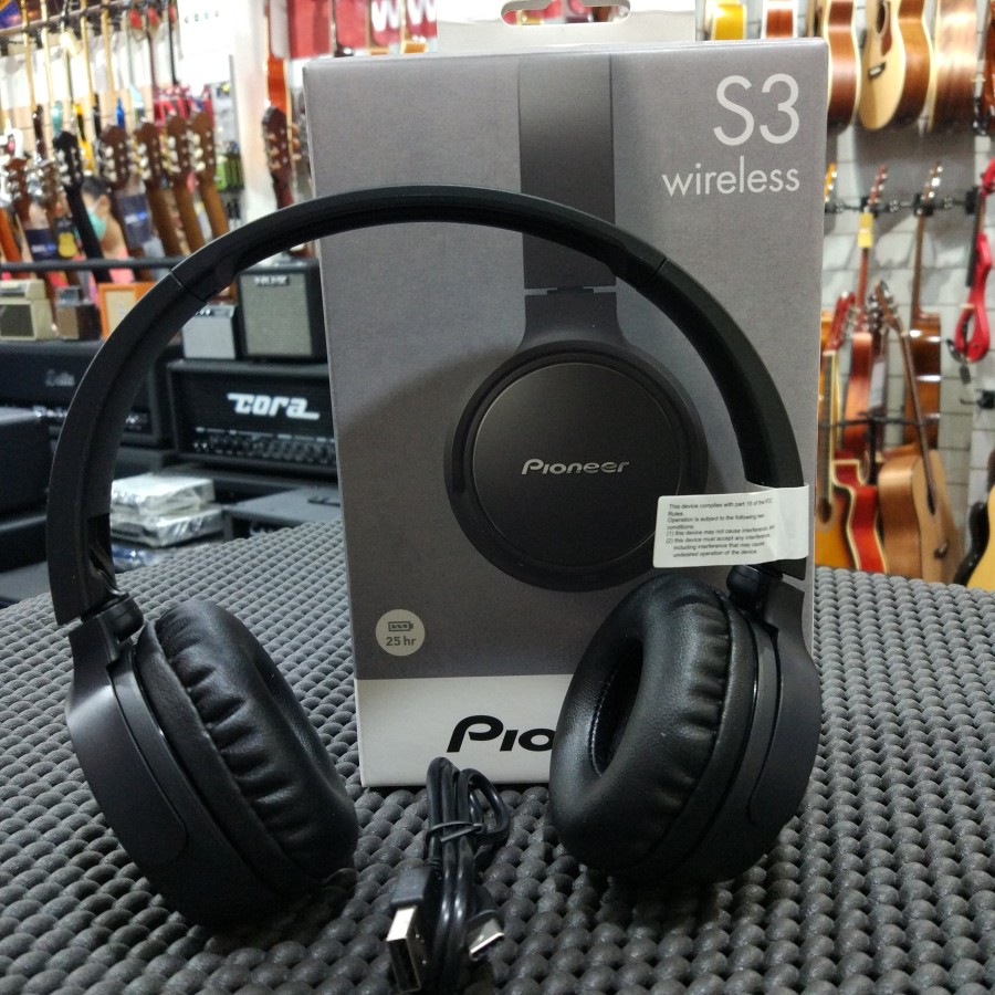Mô tả Tai Nghe Chụp Tai Bluetooth PIONEER SE-S3BT. Driver 40mm - Pin 25 Tiếng - Cá Tính & Nổi Bật - 7