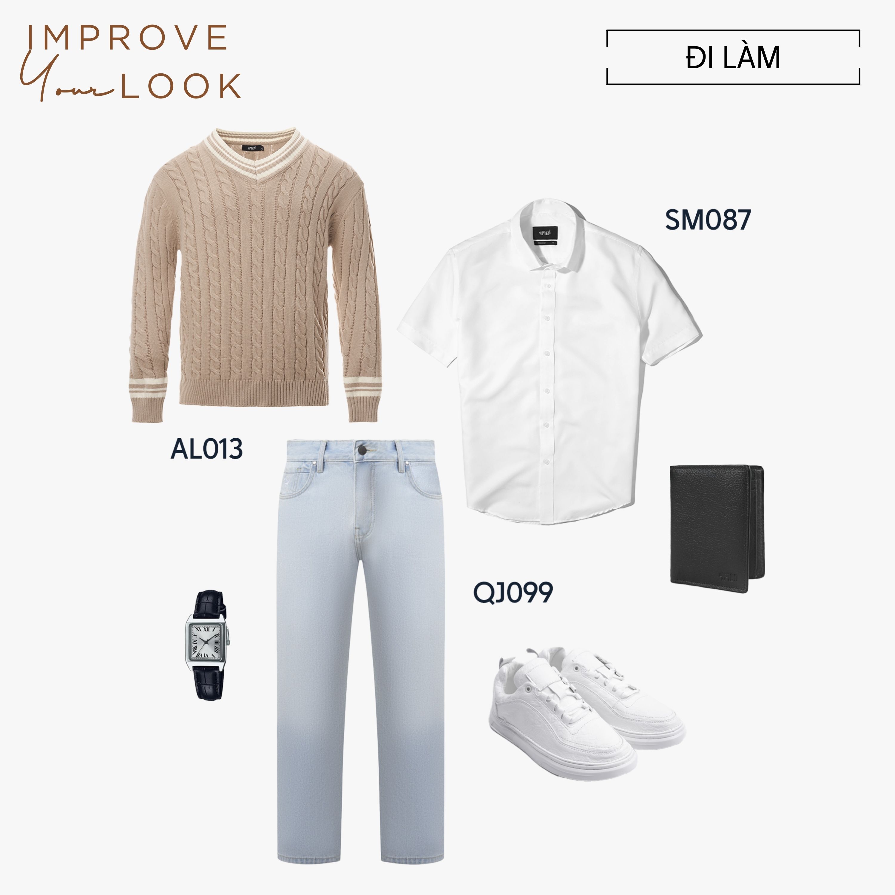 Mô tả Áo sơ mi nam tay ngắn trơn đẹp 4MEN SM087 vải lụa chéo mềm mịn, hạn chế nhăn, form regular rộng công sở trẻ trung giá rẻ - 4