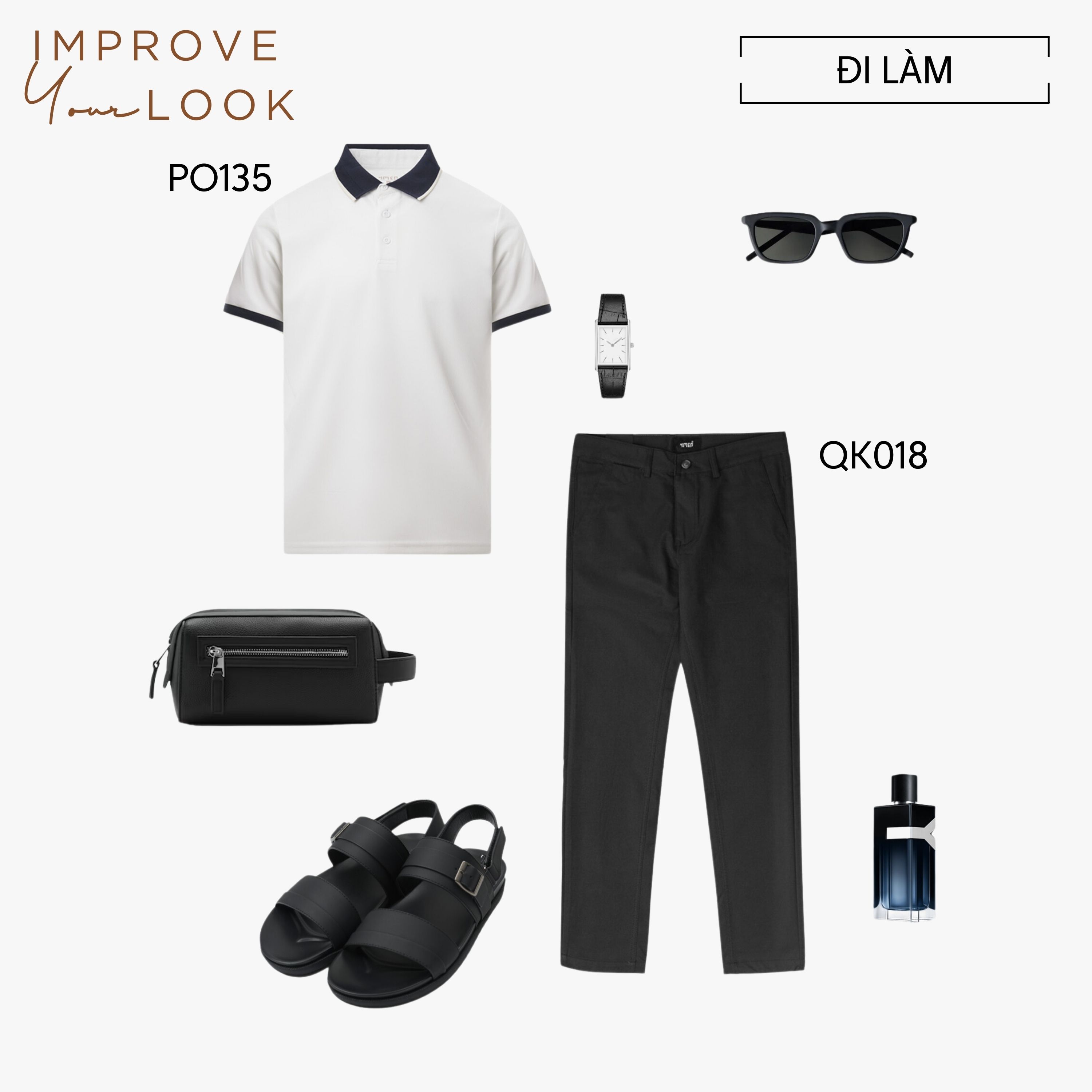 Mô tả Quần kaki dài nam trơn 4MEN QK018 form slimfit ôm tôn dáng, vải mềm mại, co giãn tốt, trẻ trung - 4