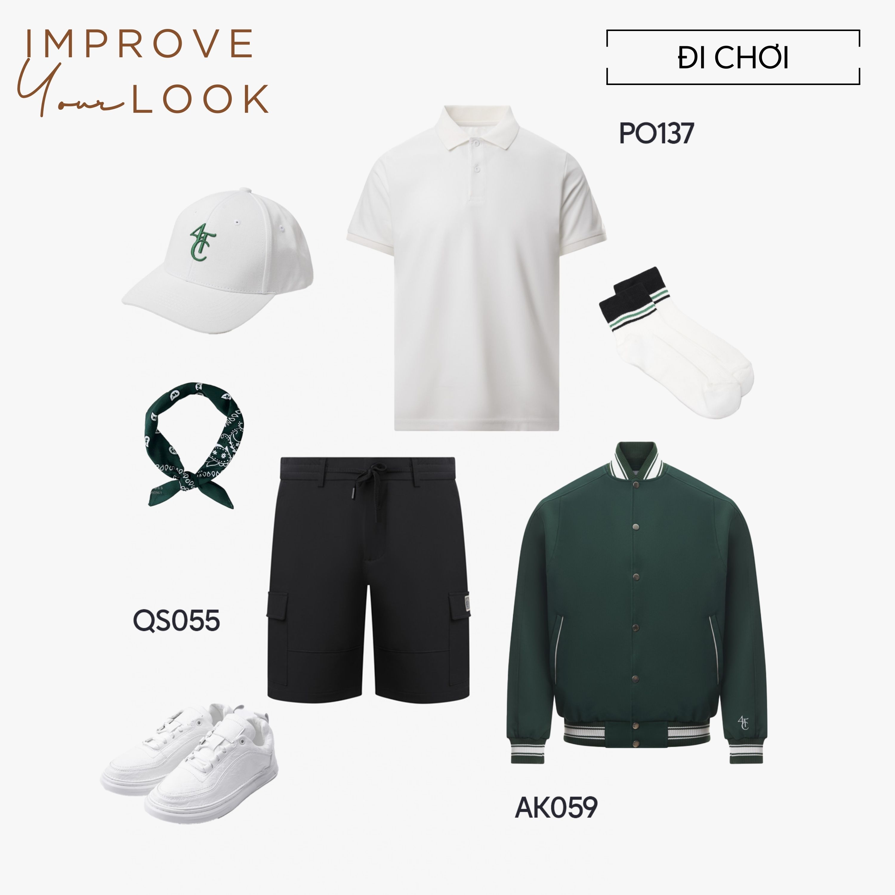 Mô tả Áo polo nam trơn basic 4MEN PO137 vải tổ ong thấm hút mồ hôi, thoáng mát, mềm chống nhăn, co giãn - 5