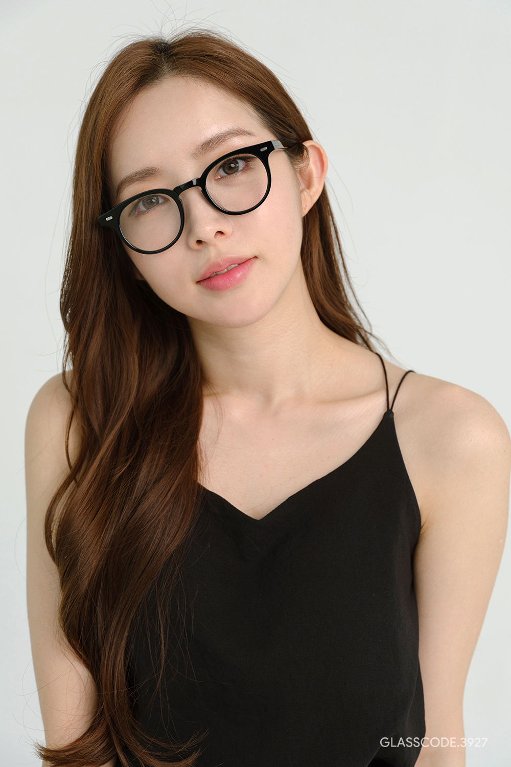 Mô tả Gọng kính cận thời trang nam nữ ANDU EYEWEAR dáng tròn chất liệu nhựa cốt kim loại 17178 - 3