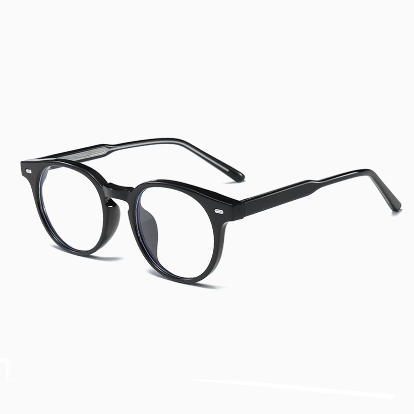 Mô tả Gọng kính cận thời trang nam nữ ANDU EYEWEAR dáng tròn chất liệu nhựa cốt kim loại 17178 - 4