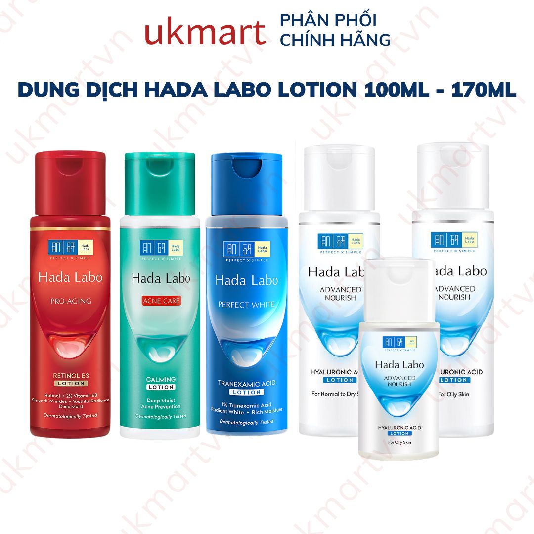 Dung Dịch Dưỡng Ẩm Hada Labo Cho Da Khô/ Da Dầu Advanced Nourish ...
