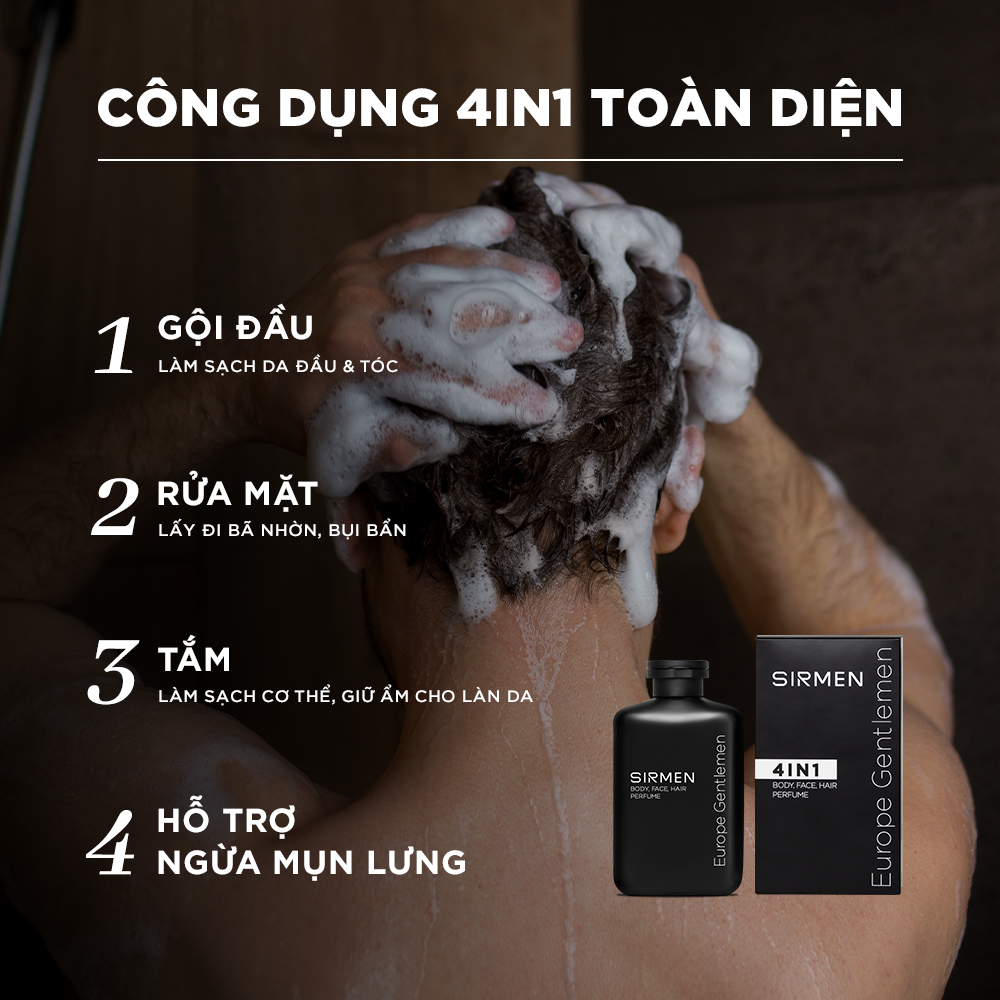 Hộp Nước hoa nam SIRMEN Eau de Parfum