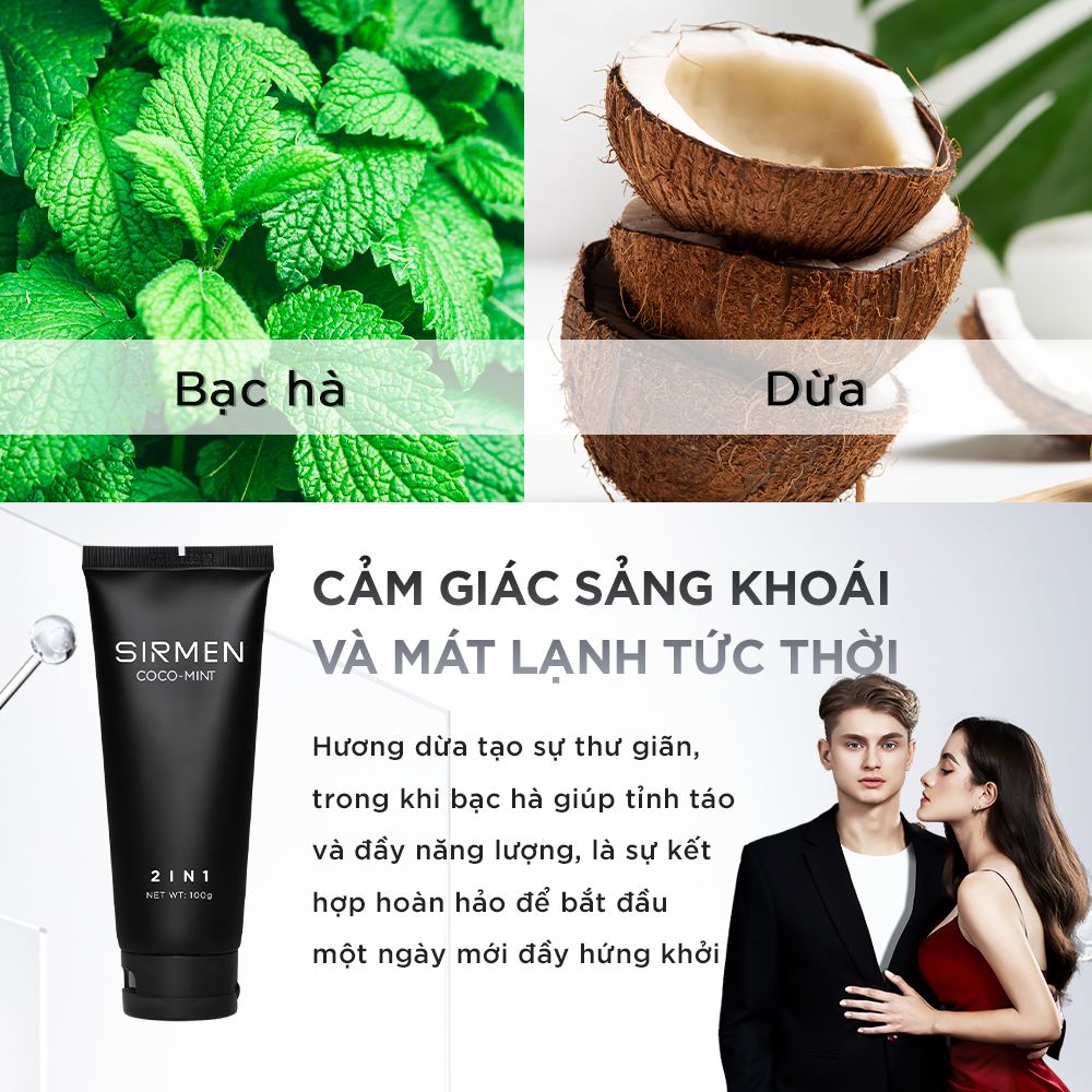 Mô tả Giftbox MANC CLUB SIRMEN Gồm Sữa tắm gội nam - Sữa rửa mặt nam - Dung dịch VS và Nước hoa nam 10ml - 8