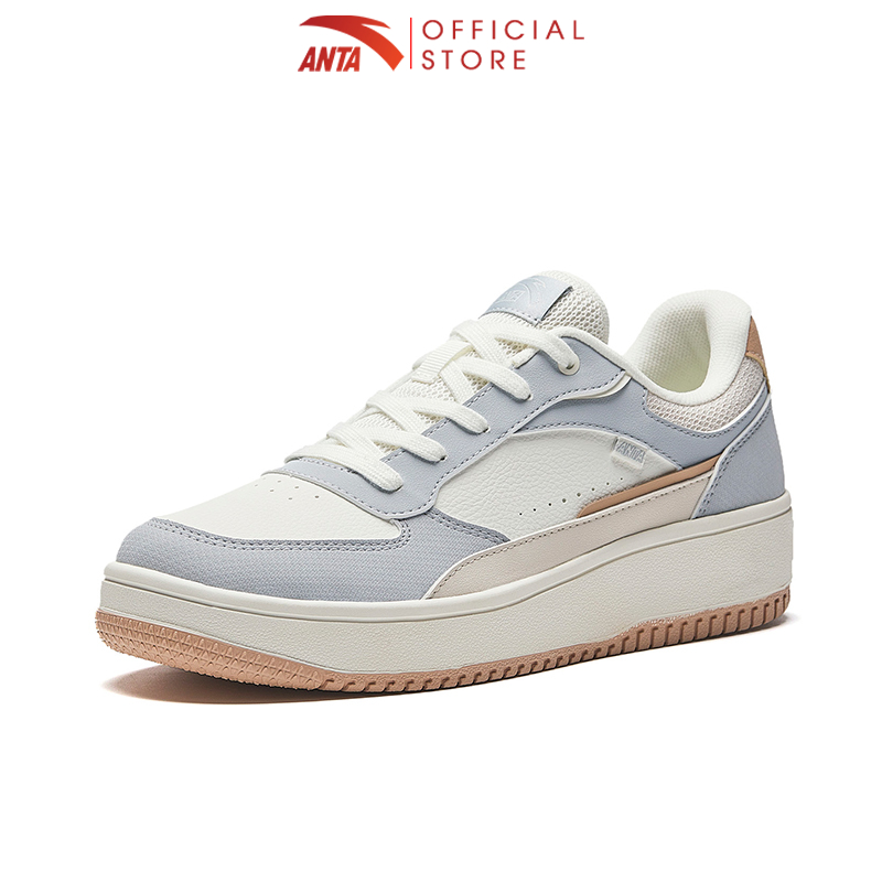 Mô tả Giày thời trang thể thao nữ X-Game Skateborad Anta Sports 9224D8018 Giày sneaker đế bằng, đế cao 3cm - 2