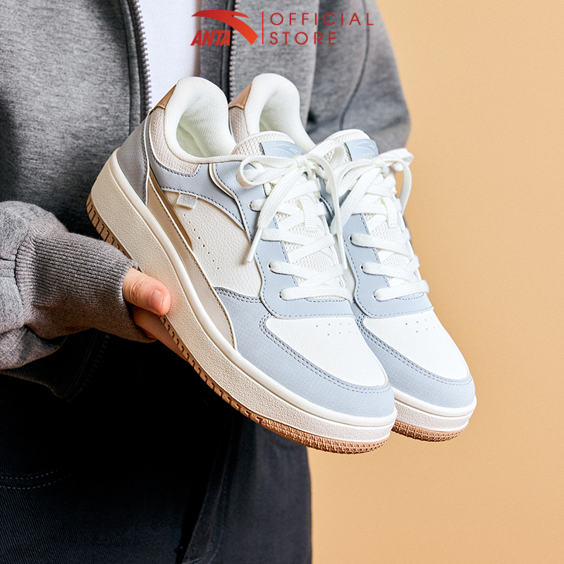 Mô tả Giày thời trang thể thao nữ X-Game Skateborad Anta Sports 9224D8018 Giày sneaker đế bằng, đế cao 3cm - 6