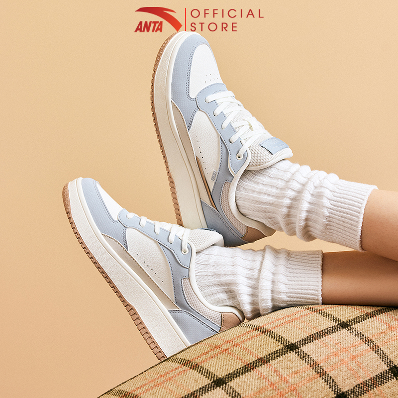 Mô tả Giày thời trang thể thao nữ X-Game Skateborad Anta Sports 9224D8018 Giày sneaker đế bằng, đế cao 3cm - 7