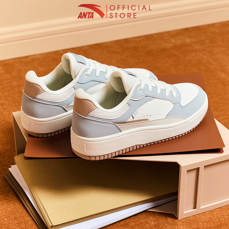 Mô tả Giày thời trang thể thao nữ X-Game Skateborad Anta Sports 9224D8018 Giày sneaker đế bằng, đế cao 3cm - 8