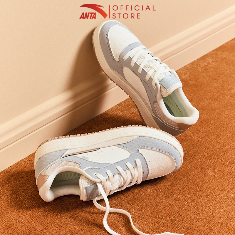 Mô tả Giày thời trang thể thao nữ X-Game Skateborad Anta Sports 9224D8018 Giày sneaker đế bằng, đế cao 3cm - 11
