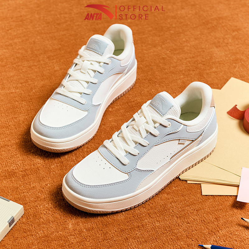 Mô tả Giày thời trang thể thao nữ X-Game Skateborad Anta Sports 9224D8018 Giày sneaker đế bằng, đế cao 3cm - 12