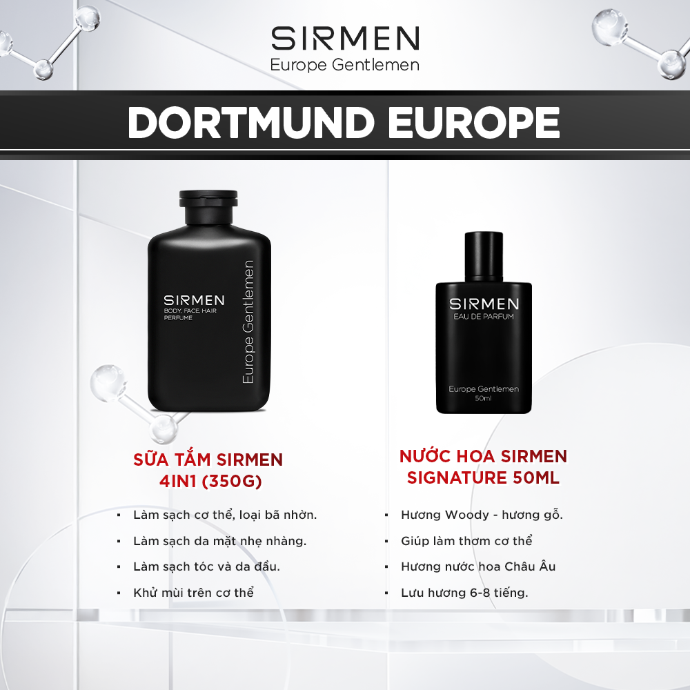 Chai Nước hoa nam SIRMEN Eau de Parfum
