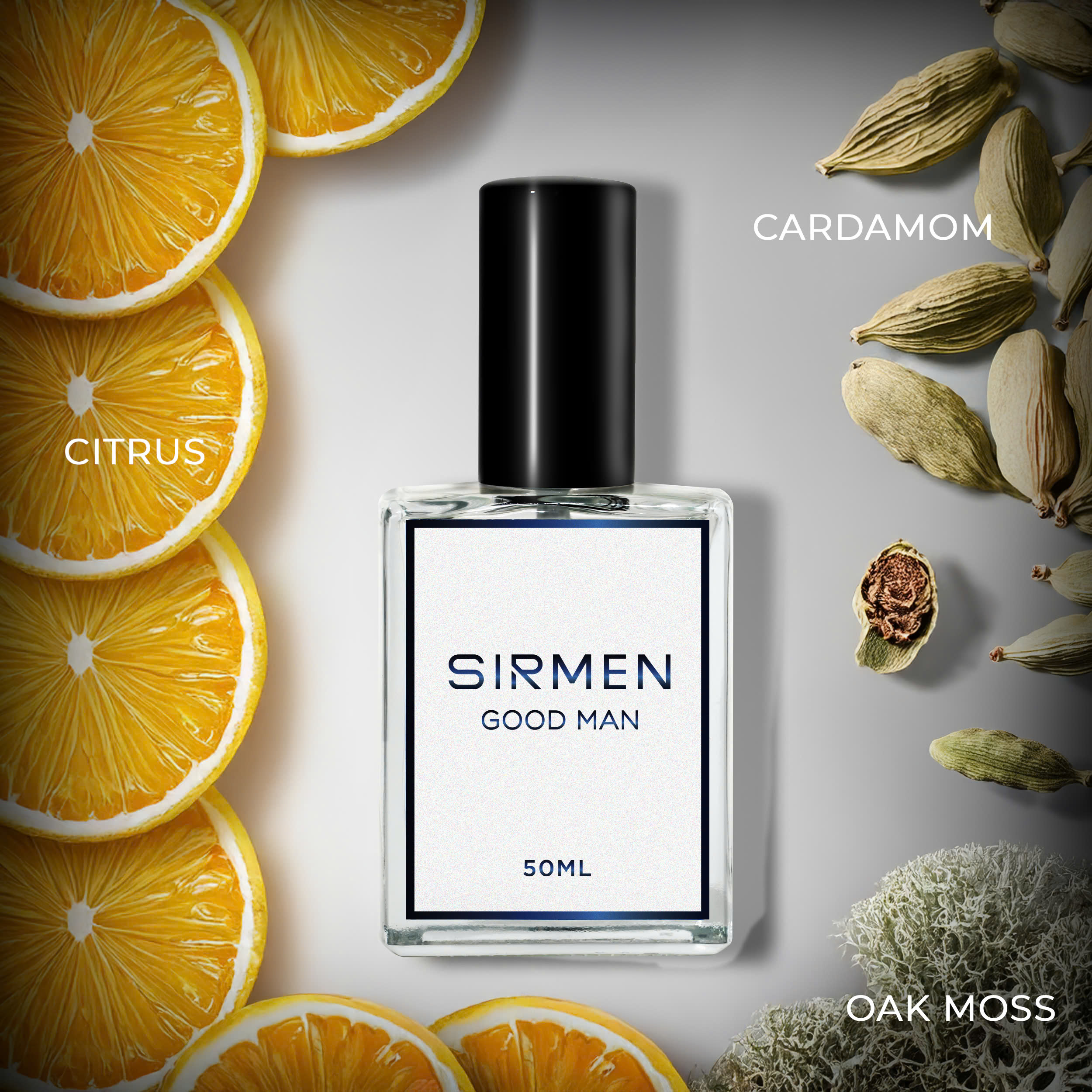 Mô tả Nước hoa nam SIRMEN GOOD MAN Eau de Parfum Châu Âu cao cấp chai thơm lịch lãm cuốn hút - 4