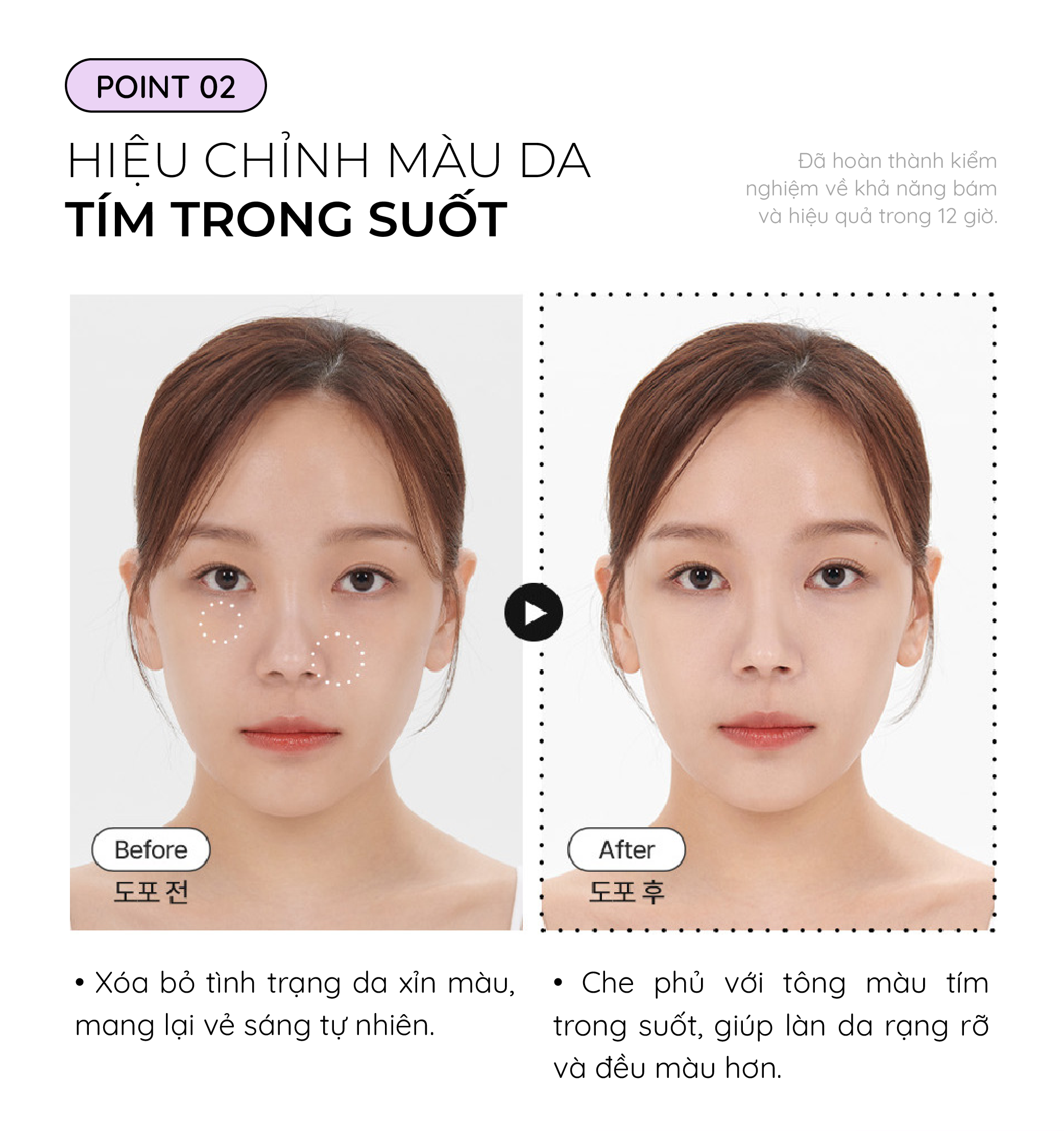 Mô tả Kem chống nắng nâng tone tím Cell Fusion C Blurring Tone-Up Sun Base SPF50+ PA++++ 40ml che khuyết điểm, mờ lỗ chân lông - 6