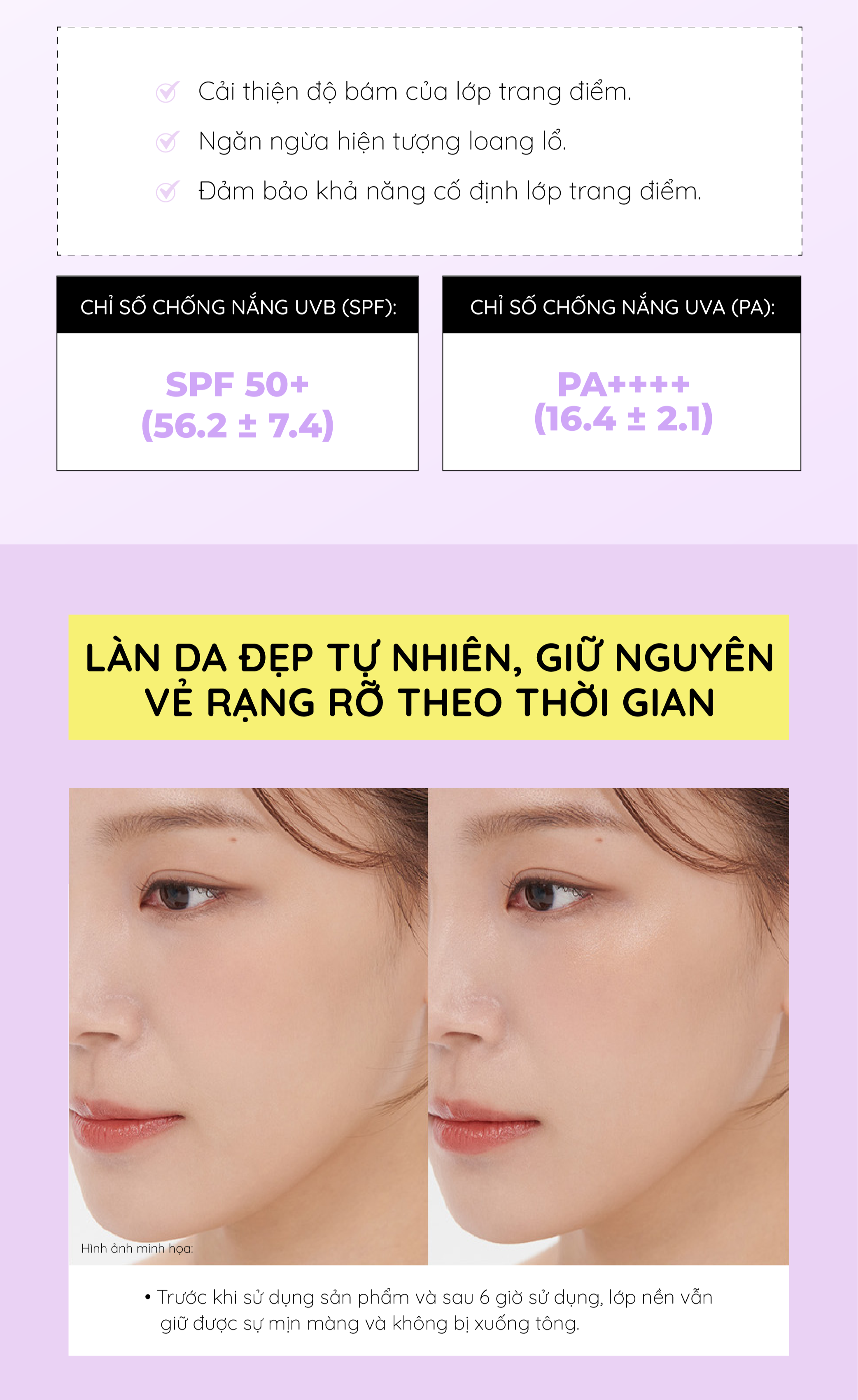 Mô tả Kem chống nắng nâng tone tím Cell Fusion C Blurring Tone-Up Sun Base SPF50+ PA++++ 40ml che khuyết điểm, mờ lỗ chân lông - 8