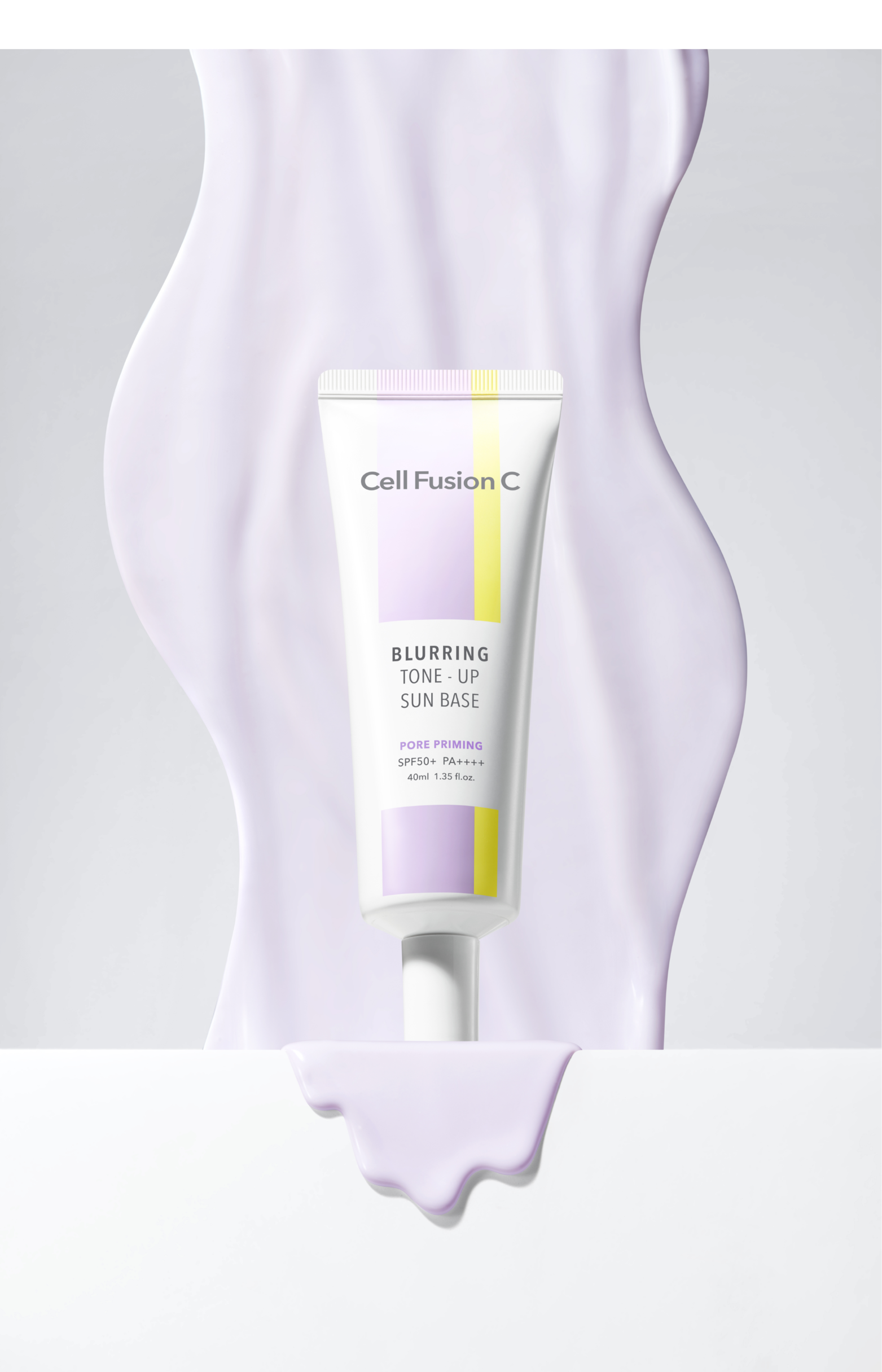 Mô tả Kem chống nắng nâng tone tím Cell Fusion C Blurring Tone-Up Sun Base SPF50+ PA++++ 40ml che khuyết điểm, mờ lỗ chân lông - 12