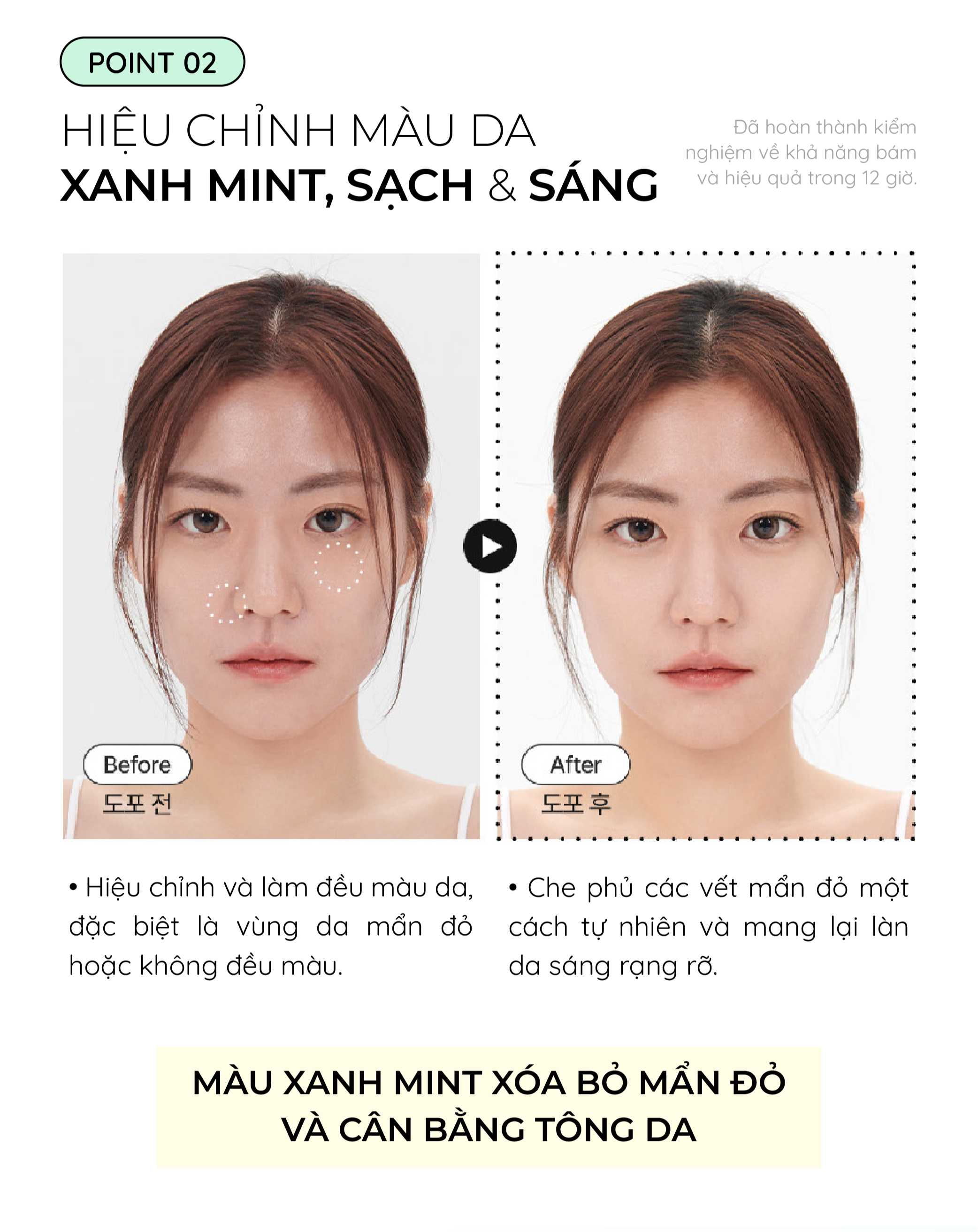 Mô tả Kem chống nắng nâng tone da dầu mụn Cell Fusion C Clear Tone-Up Sun Base SPF50+ PA++++ 40ml hiệu chỉnh da ửng đỏ - 6