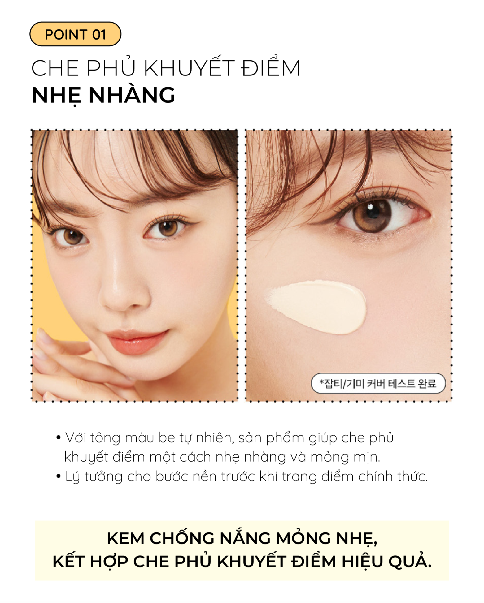 Mô tả Kem chống nắng nâng tone che khuyết điểm Cell Fusion C Neutral Tone-Up Sun Base SPF50+ PA++++ tone beige nhẹ nhàng 40ml - 4