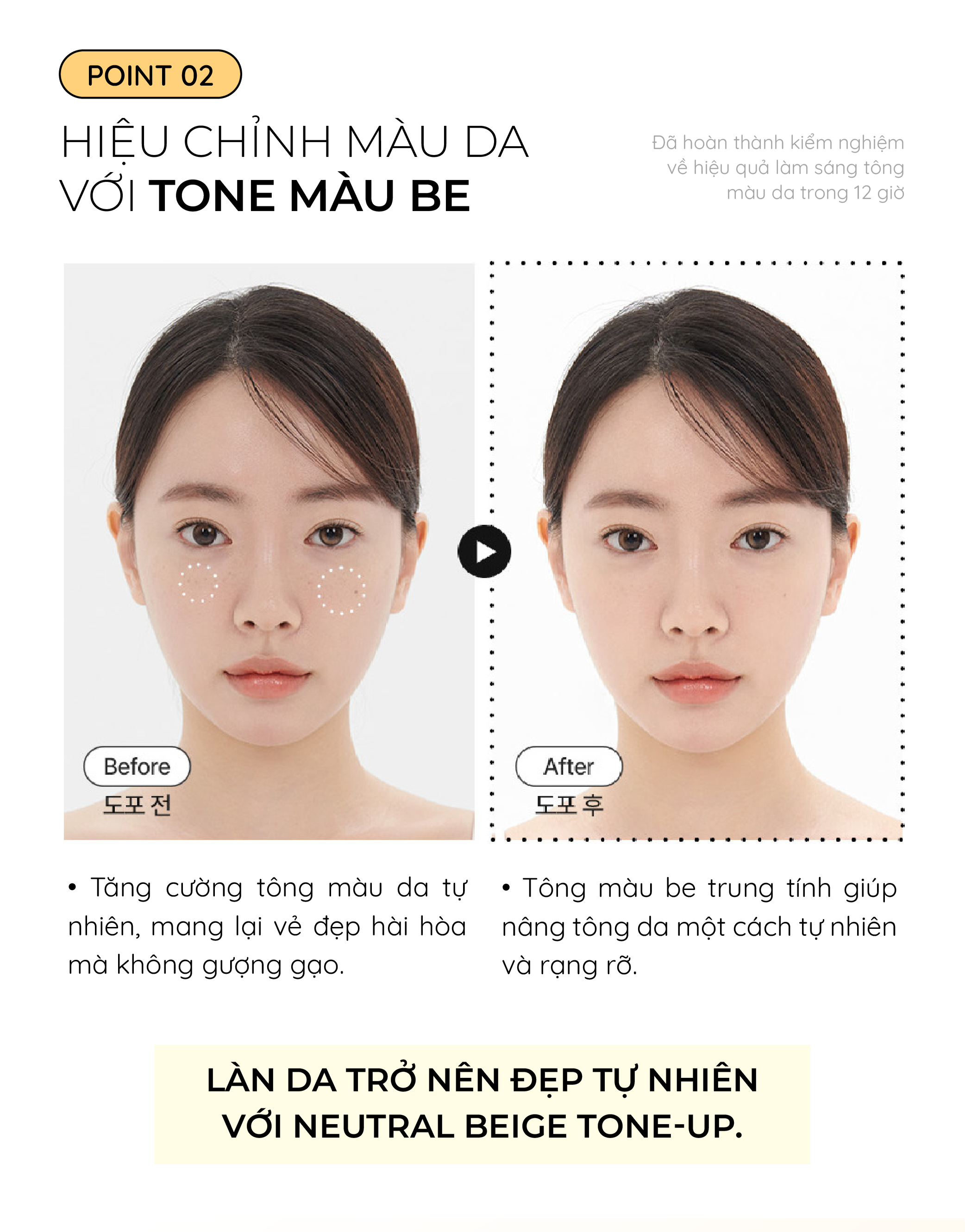 Mô tả Kem chống nắng nâng tone che khuyết điểm Cell Fusion C Neutral Tone-Up Sun Base SPF50+ PA++++ tone beige nhẹ nhàng 40ml - 6