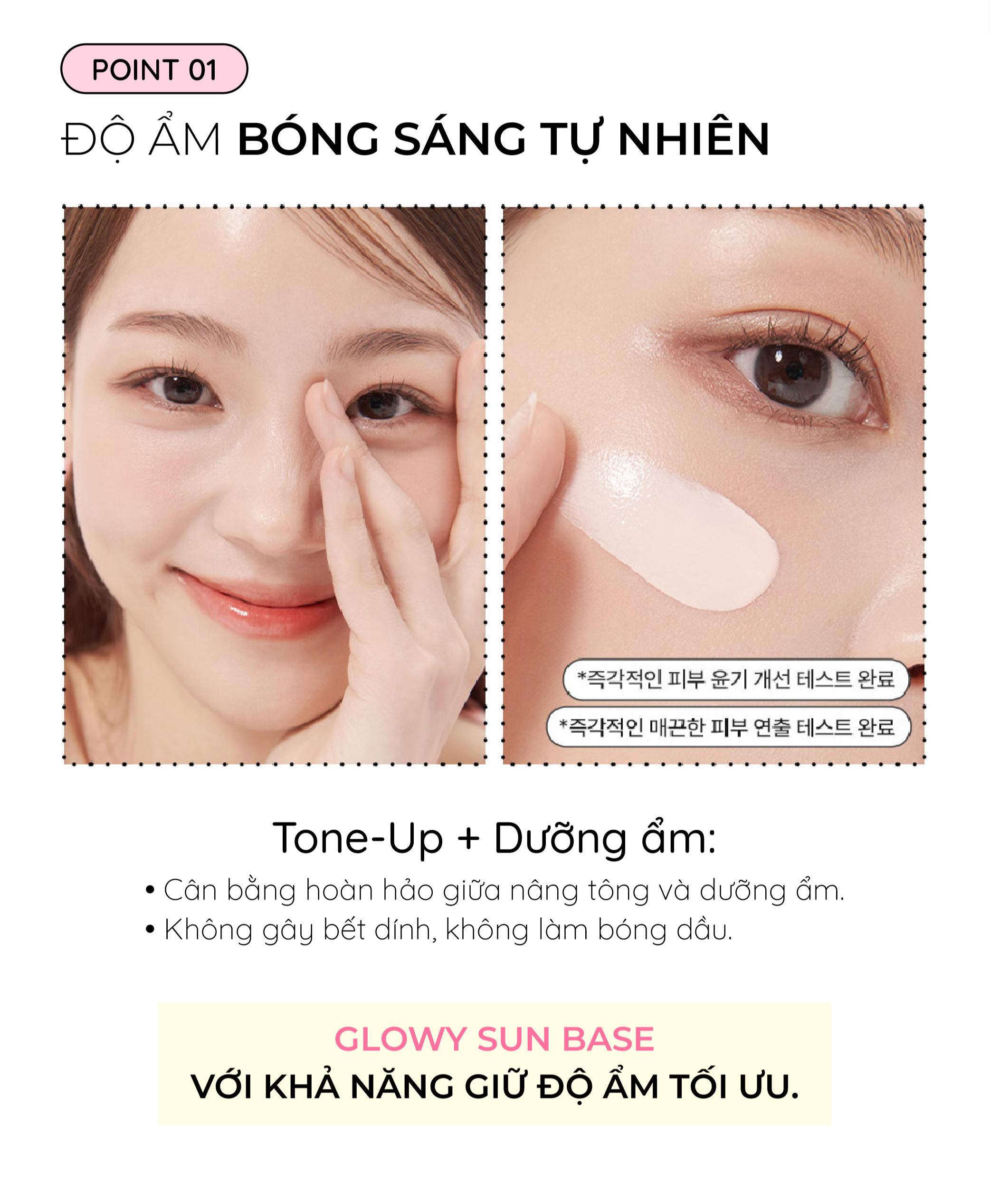 Mô tả Kem chống nắng nâng tone tự nhiên Cell Fusion C Water Fit Tone-Up Sun Base SPF50+ 40ml dưỡng ẩm nâng tông căng bóng - 4