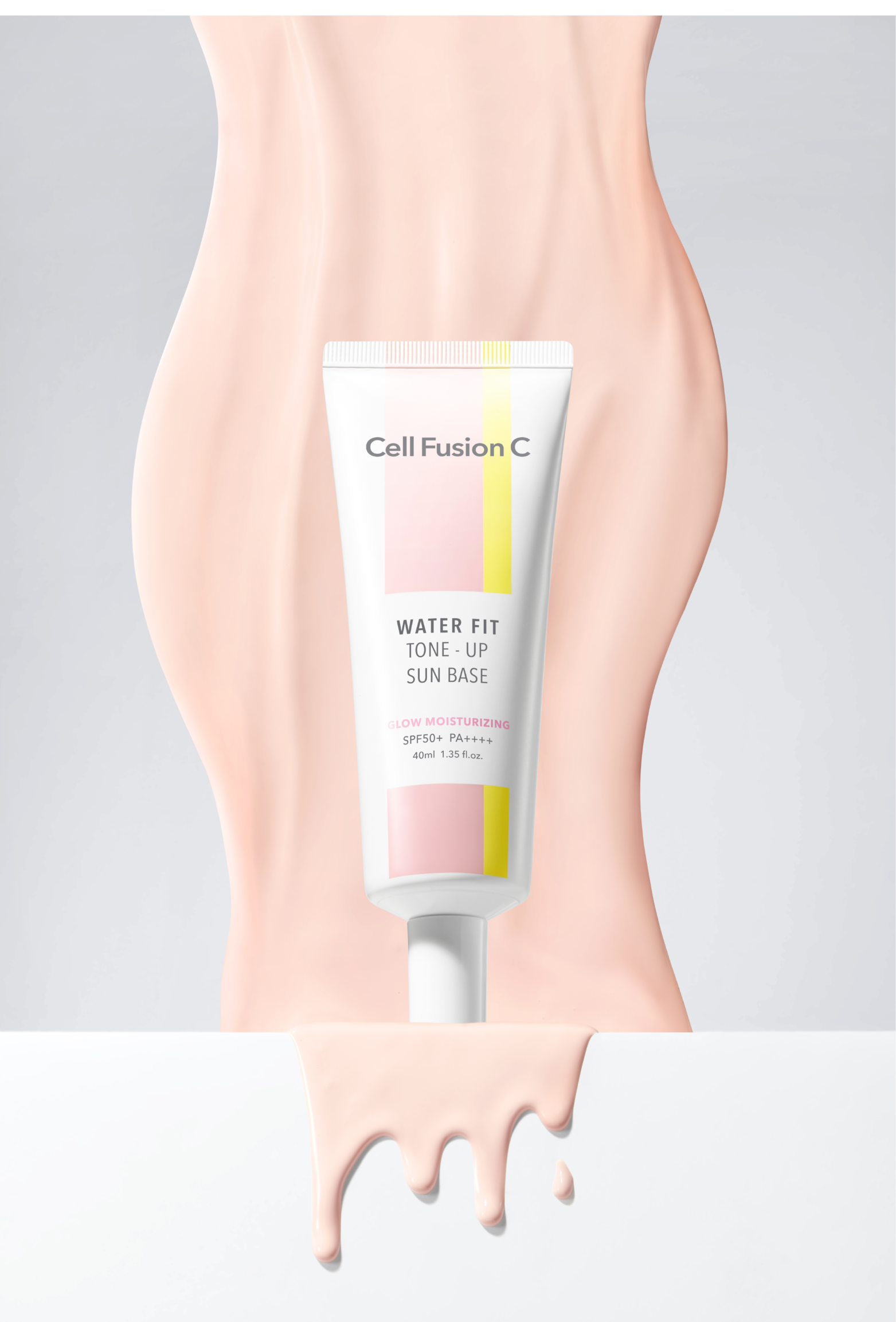 Mô tả Kem chống nắng nâng tone tự nhiên Cell Fusion C Water Fit Tone-Up Sun Base SPF50+ 40ml dưỡng ẩm nâng tông căng bóng - 12