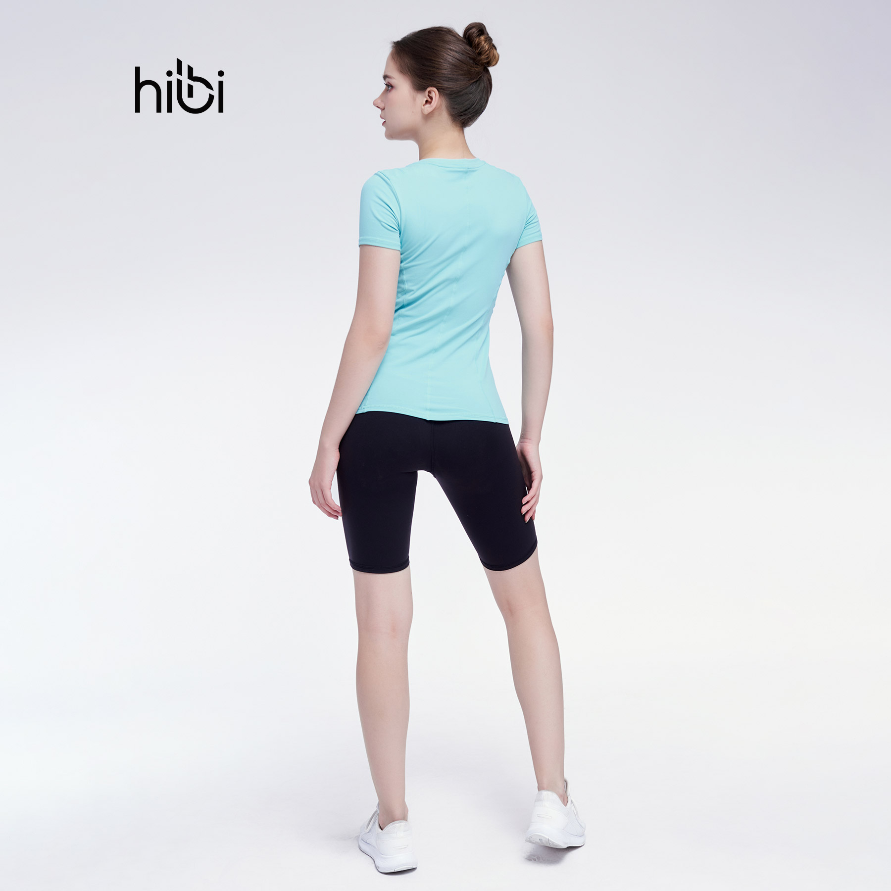 Mô tả Áo Thun Thể Thao Nữ Tập Yoga Gym Hibi Sports TS002 Kiểu 1 Lớp - 3