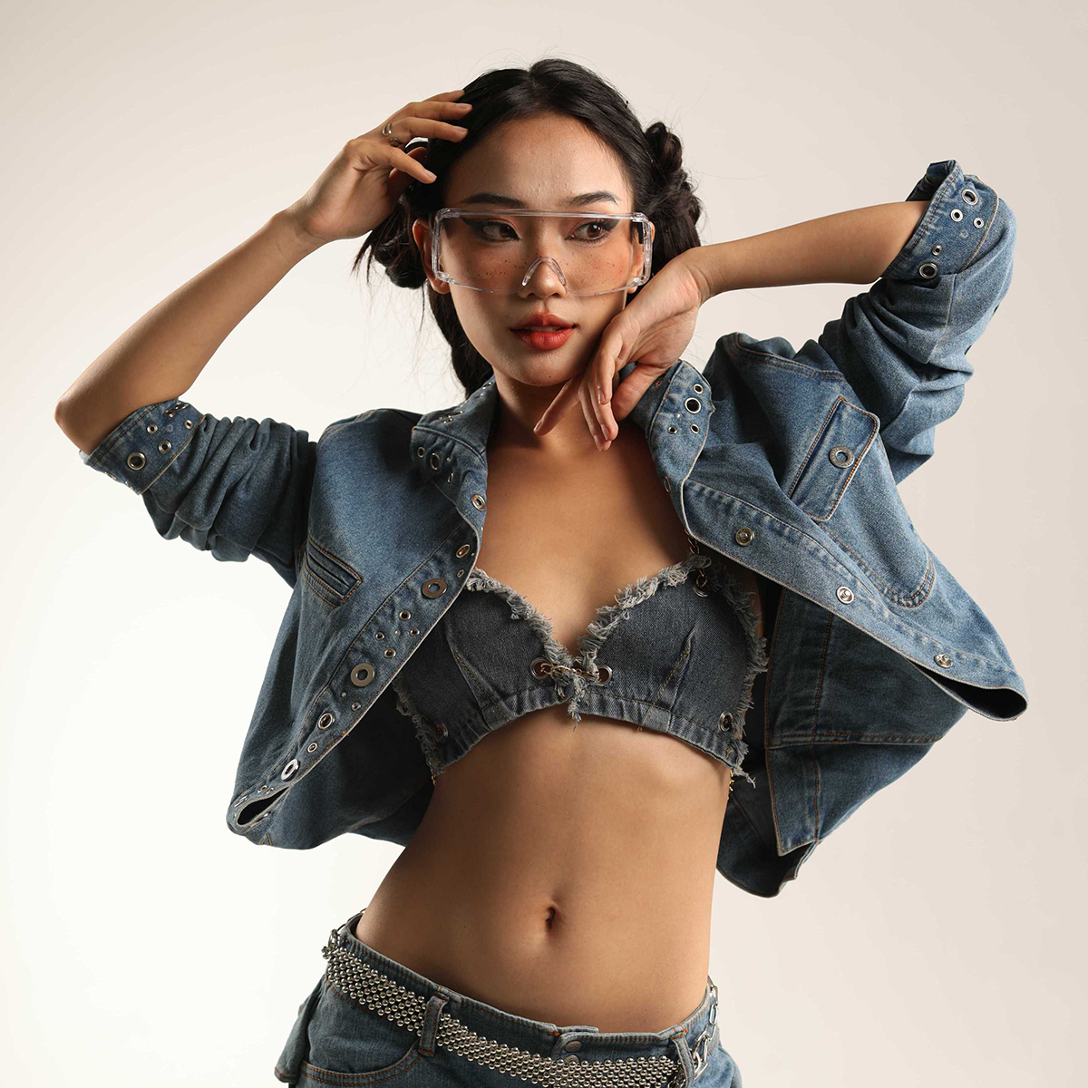 Mô tả Kính chắn bụi đi đường ANDU EYEWEAR chống tia UV, hạn chế bám hơi nước chất liệu nhựa cao cấp - 1