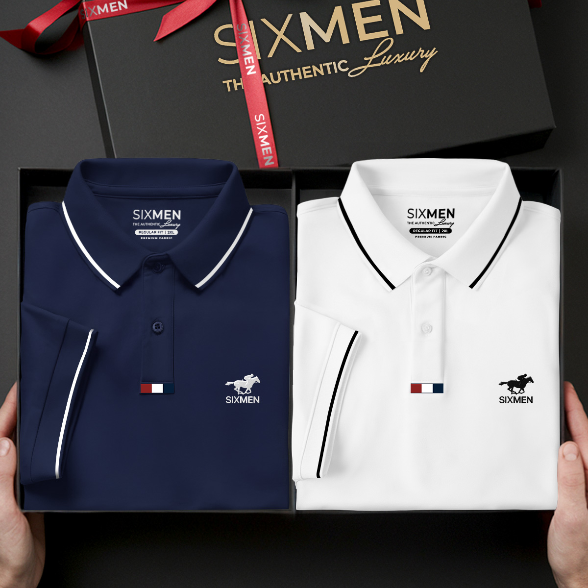 Áo polo nam SIXMEN nhiều màu