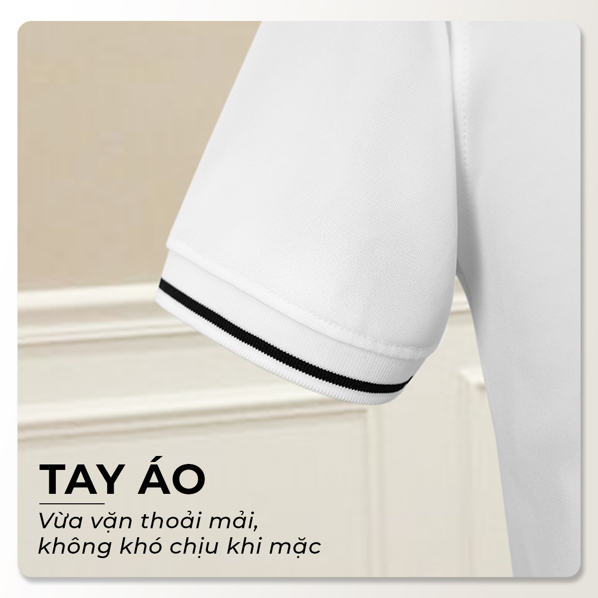 Mô tả Áo polo nam cao cấp SIXMEN [Tặng Kèm Hộp Quà] vải cá sấu FeelMax thoáng mát -  Polo ITALY HORSE - 7