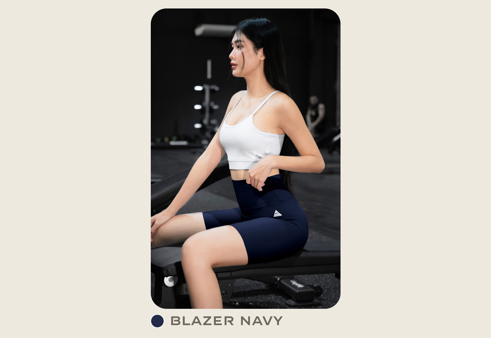 Mô tả Quần tập gym yoga lửng Fitme legging nữ vải thun biker 2 lớp cạp cao tôn dáng bigsize QLTG - 10