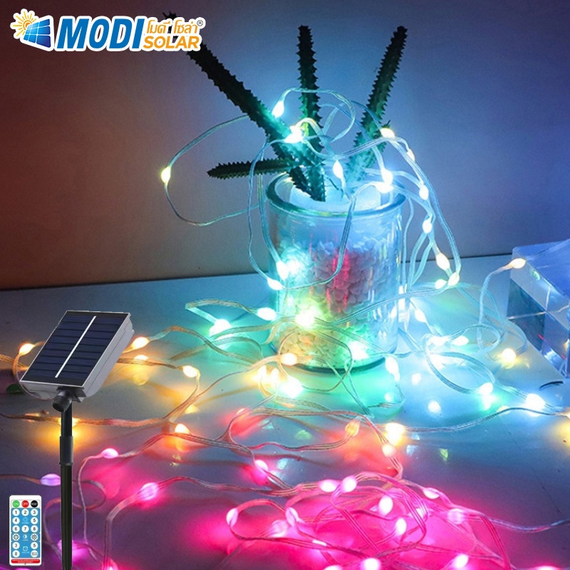 Mô tả Dây Đèn Led Năng Lượng Mặt Trời MODI SOLAR, Cuộn Dây Led Trang Trí Chống Thấm Nước - 2