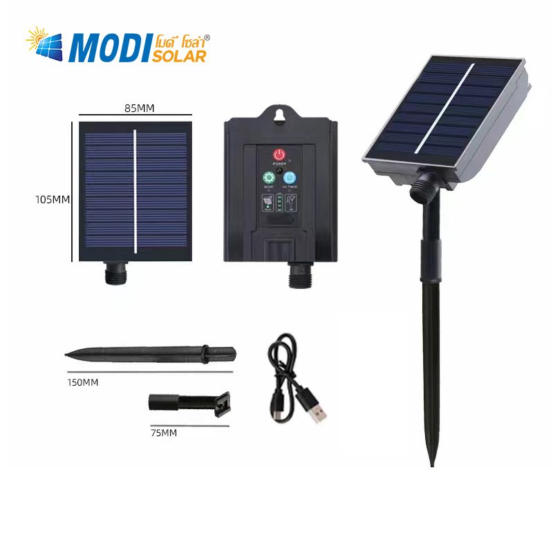 Mô tả Dây Đèn Led Năng Lượng Mặt Trời MODI SOLAR, Cuộn Dây Led Trang Trí Chống Thấm Nước - 5
