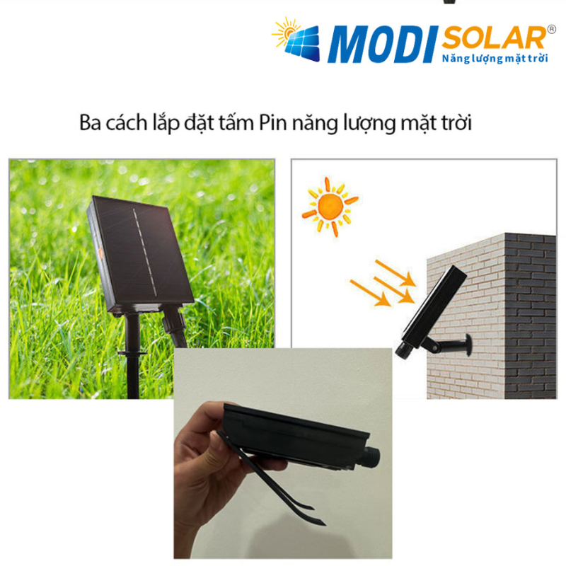 Mô tả Dây Đèn Led Năng Lượng Mặt Trời MODI SOLAR, Cuộn Dây Led Trang Trí Chống Thấm Nước - 7