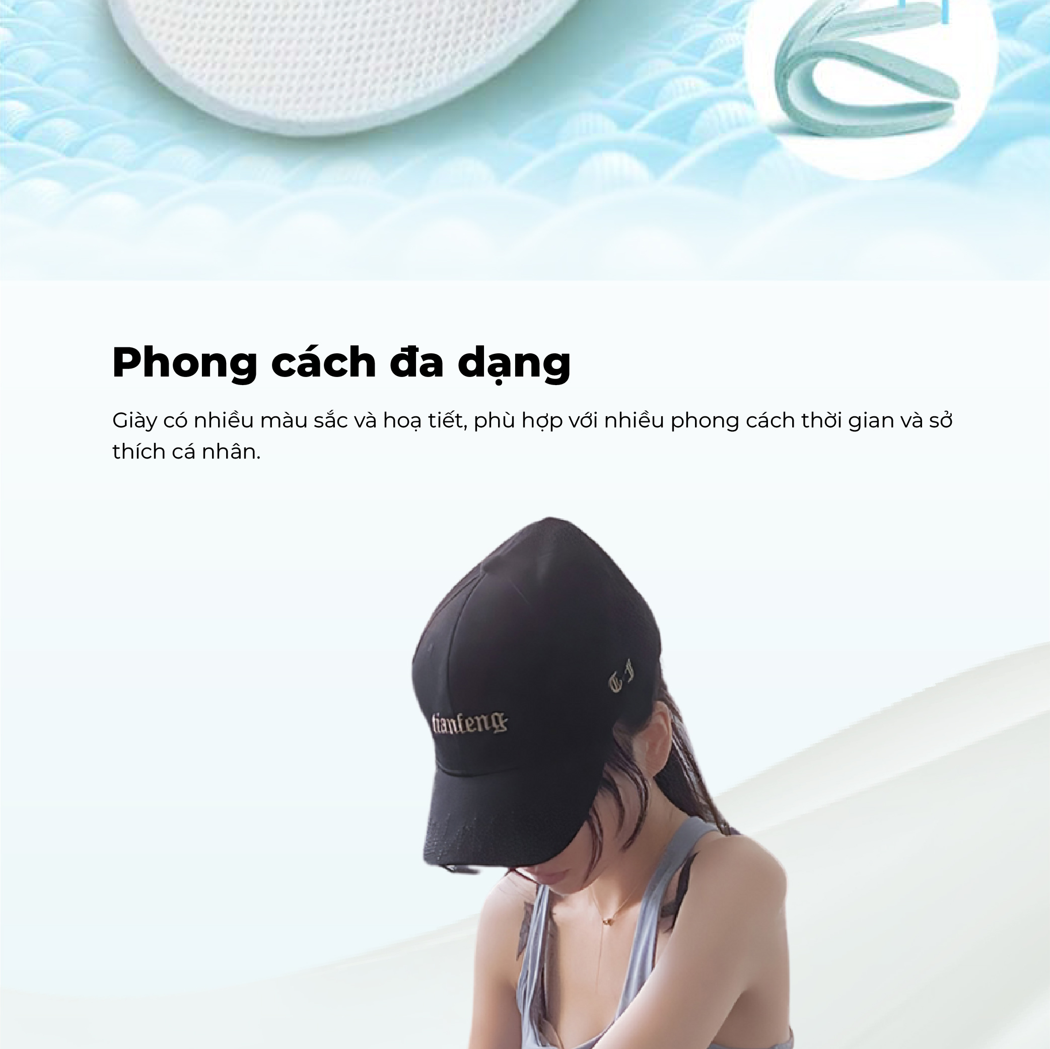 Mô tả Giày Thể Thao Nam Nữ BLUEWIND Êm Mềm Thoáng Khí Vận Động Thoải Mái 68377 - 8